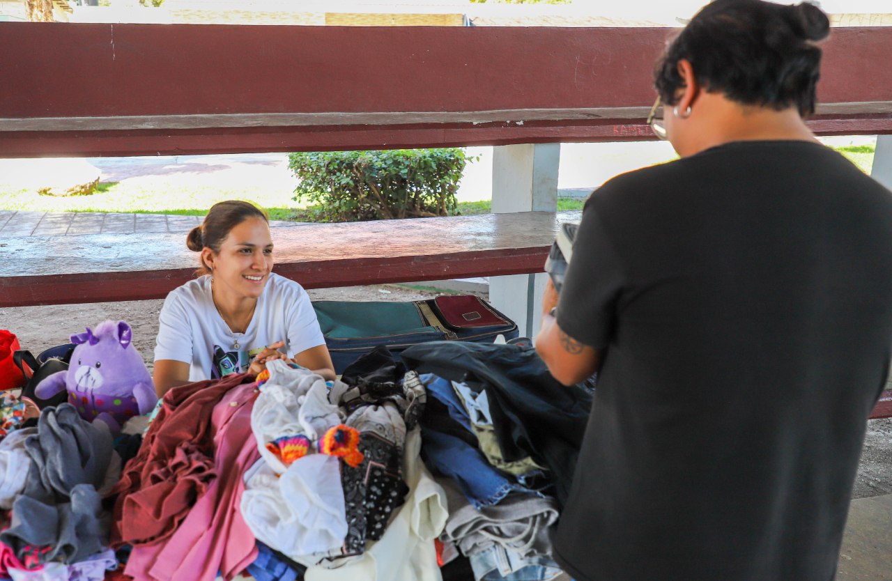 INICIA “BAZAR SEGUNDA MANO” EN PARQUE DE LA COLONIA SAN MIGUEL -  Ayuntamiento de Cozumel