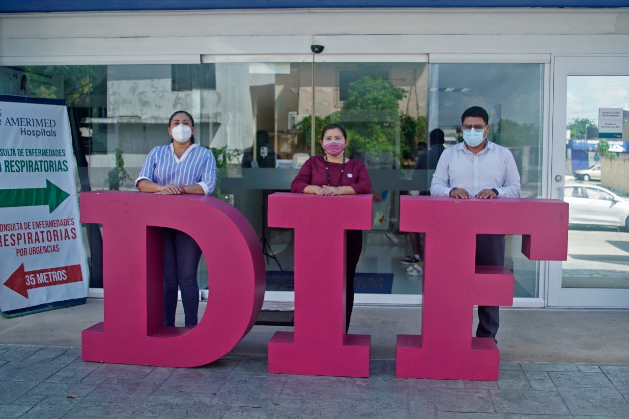 FIRMA DIF COZUMEL CONVENIO DE SALUD EN APOYO A LA POBLACIÓN VULNERABLE -  Ayuntamiento de Cozumel