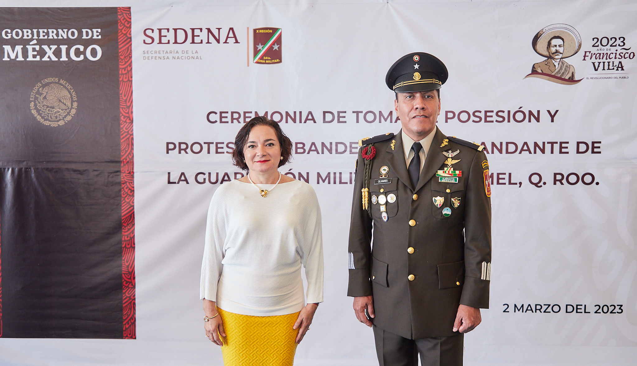 PRESIDENTA JUANITA ALONSO PRESENCIA LA CEREMONIA DE TOMA DE POSESIÓN Y ...