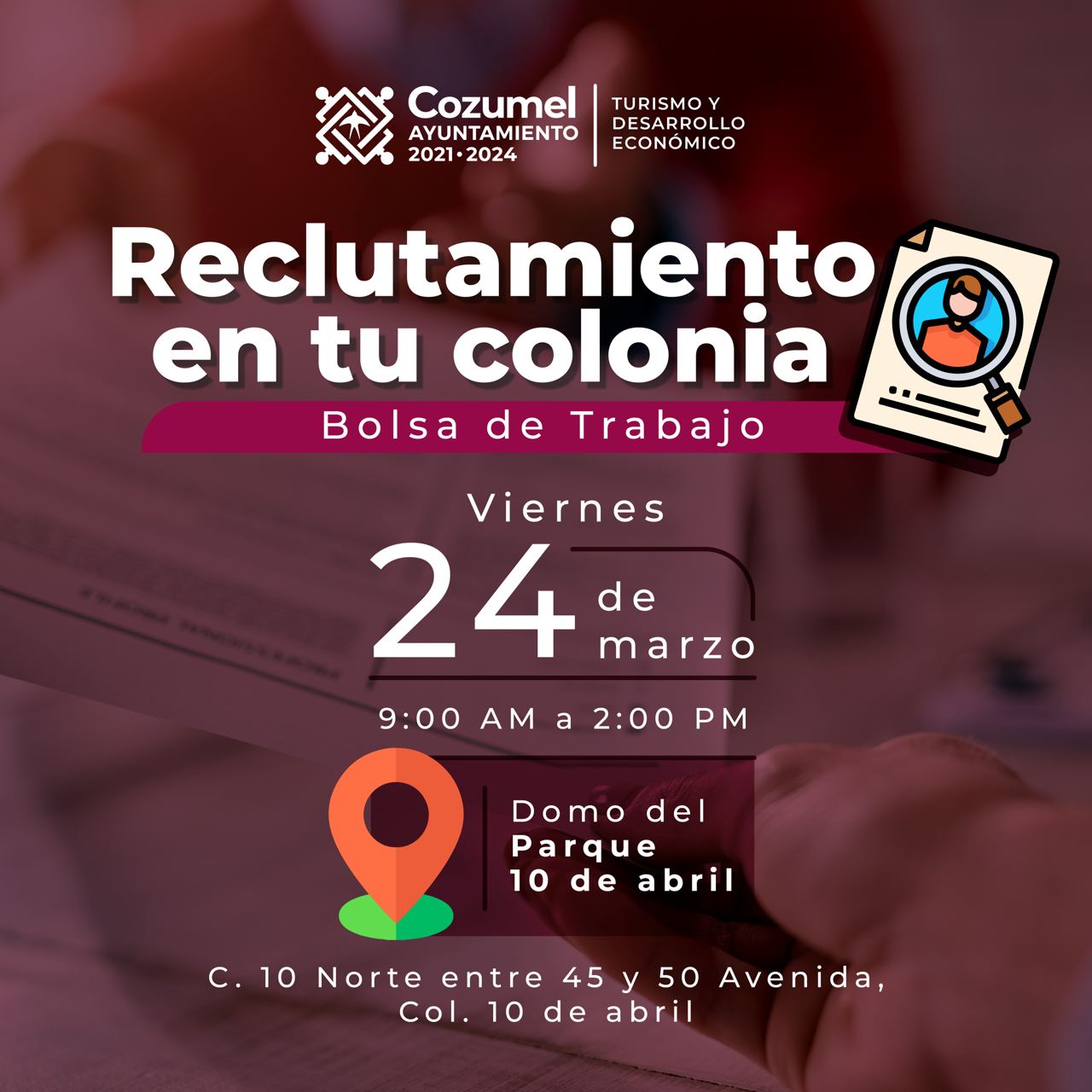 JUANITA ALONSO OFRECE UNA ISLA DE OPORTUNIDADES A TRAVÉS DEL PROGRAMA  RECLUTAMIENTO EN TU COLONIA - Ayuntamiento de Cozumel